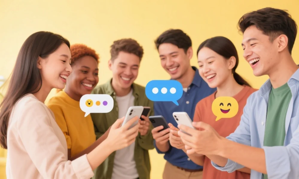 活跃的在线社区互动